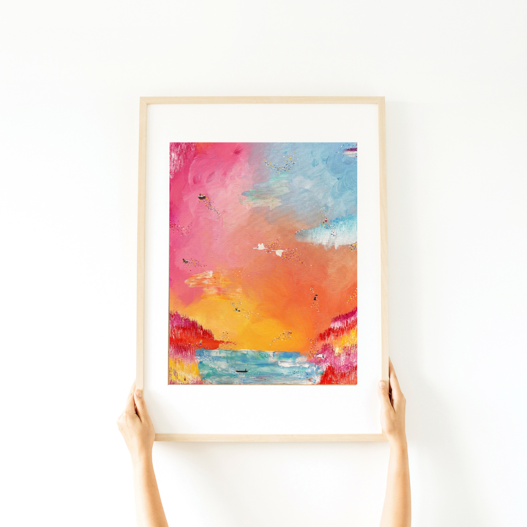 Poster "Buntgefühl"