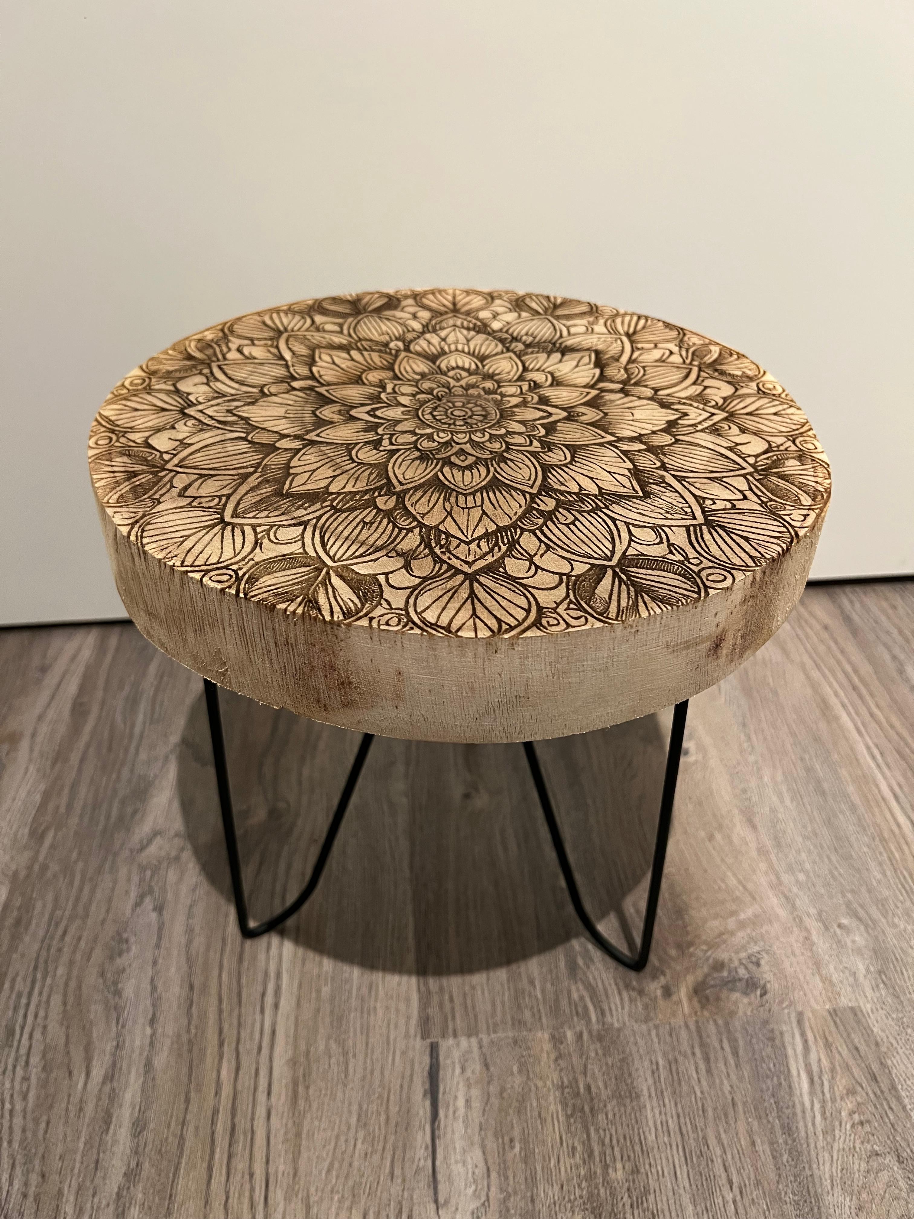 Beistelltisch "Mandala" Dekotisch