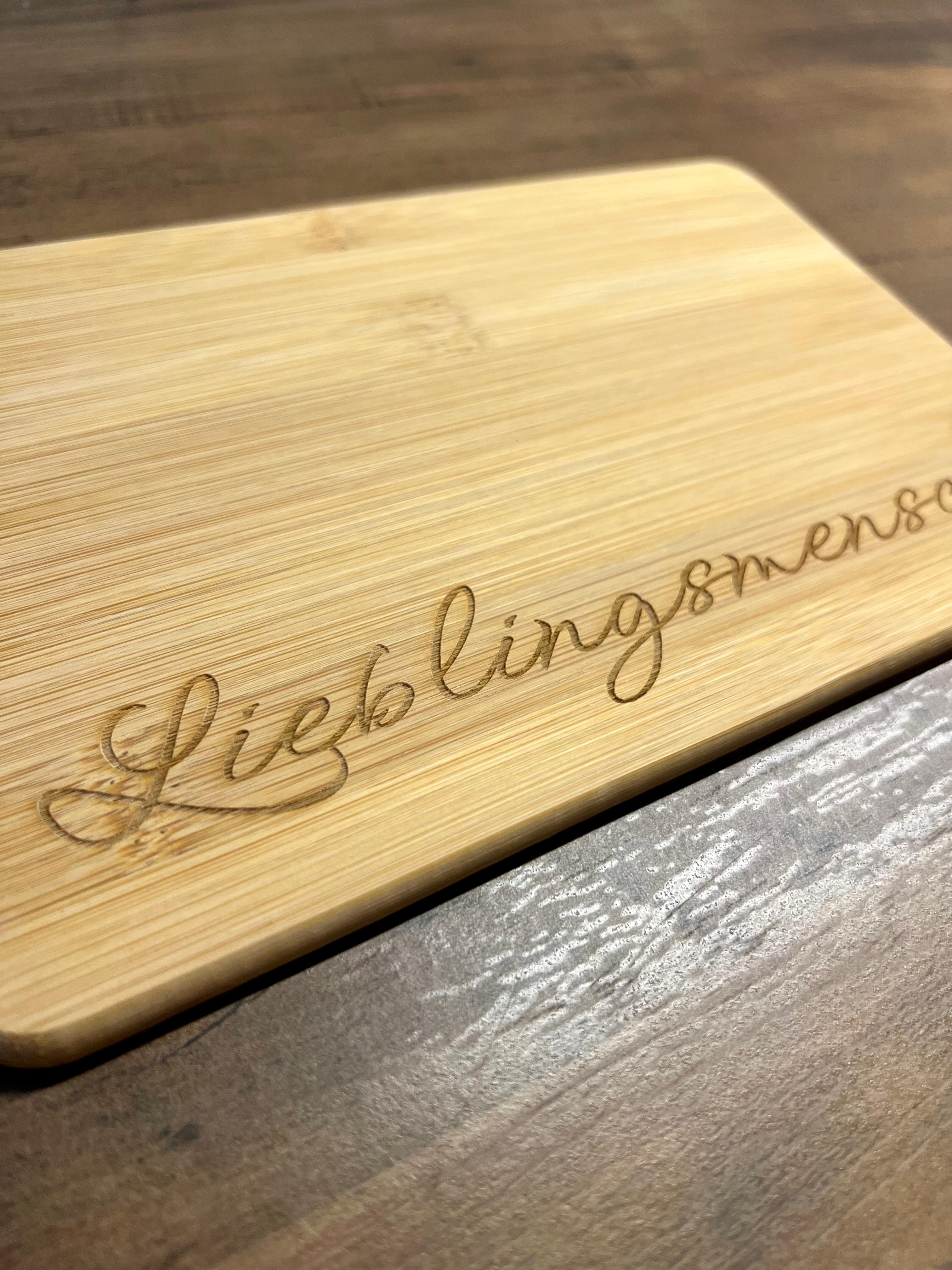 Frühstücksbrettchen "Lieblingsmensch"