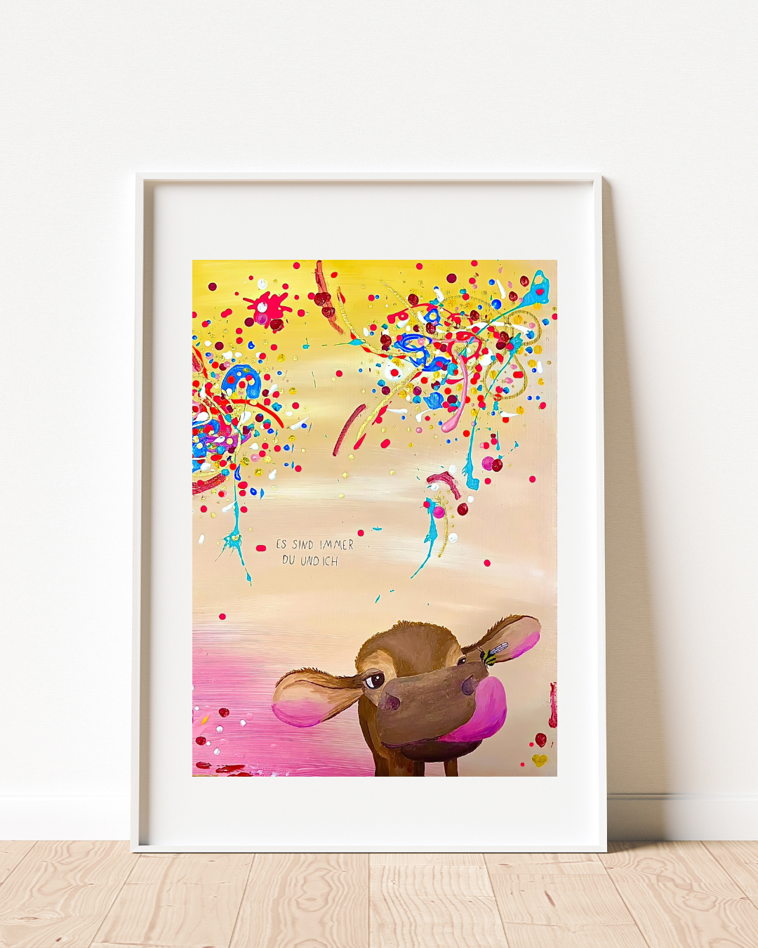 Poster "Es sind immer du und ich"