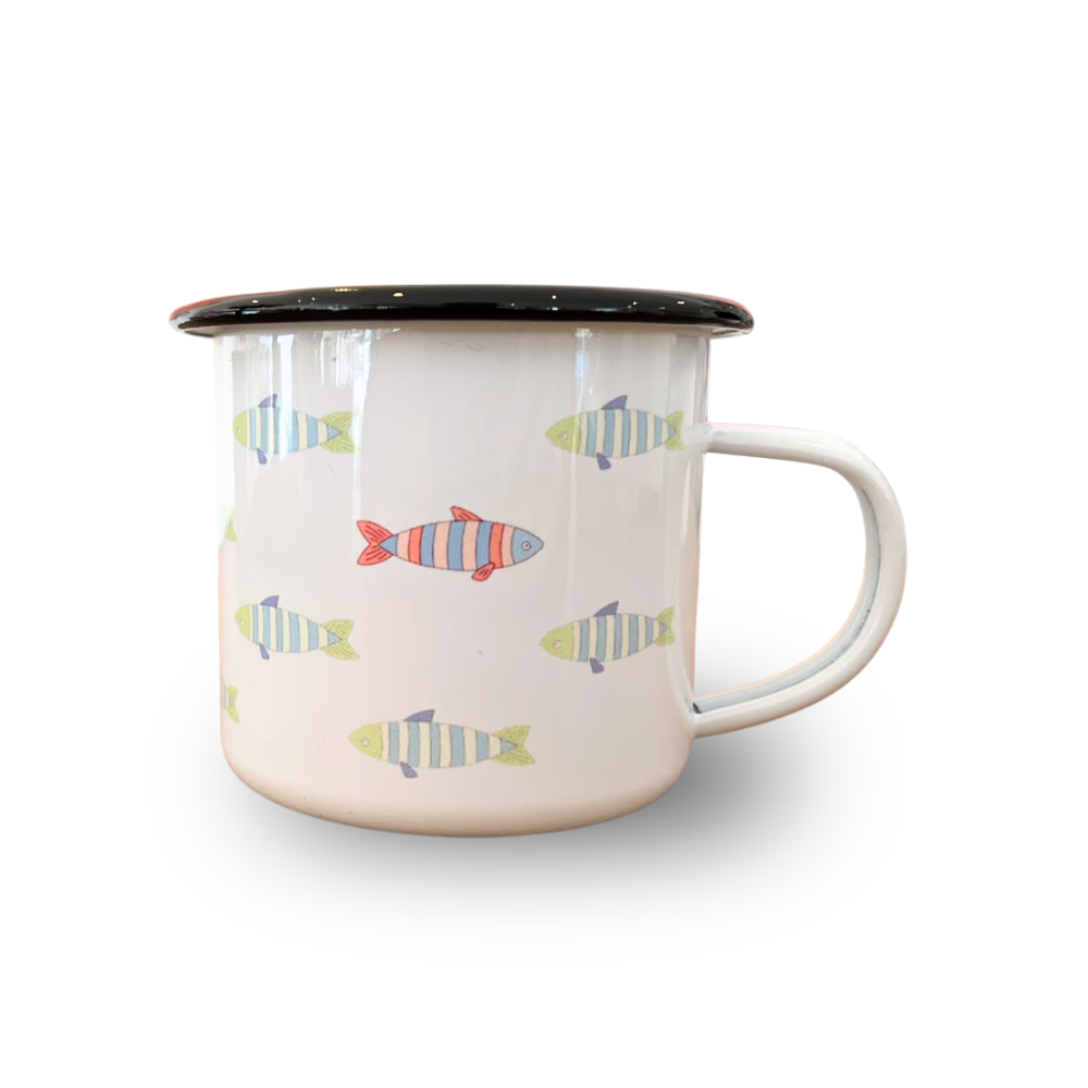 Tasse "Fischschwarm"